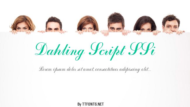 Dahling Script SSi example